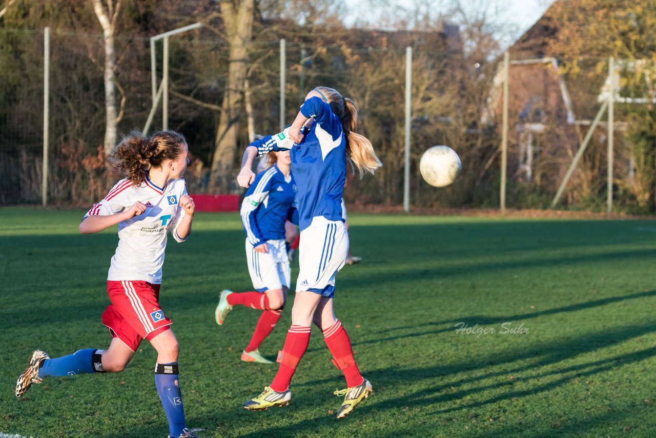 Bild 190 - B-Juniorinnen Hamburger SV - Holstein Kiel : Ergebnis: 0:1